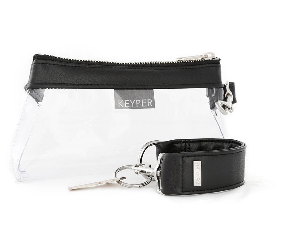 Keyper Two-Piece Keyper & IT Bag Luxe Clear SetSilver