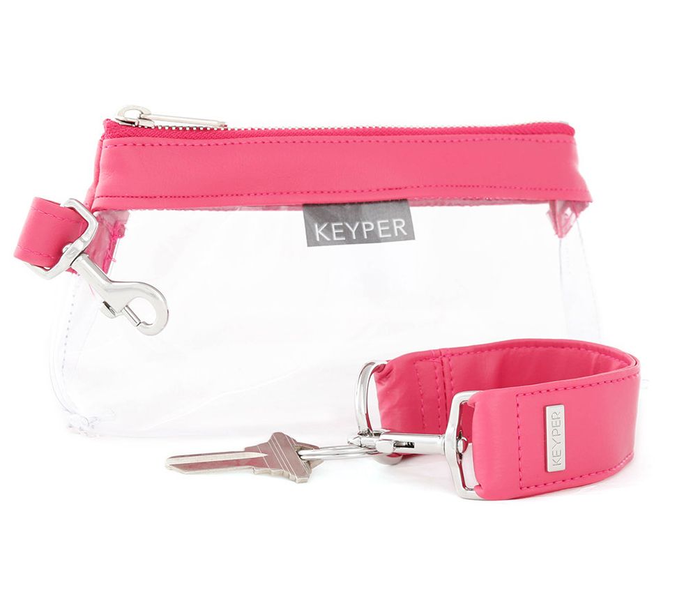 Keyper Two-Piece Keyper & IT Bag Luxe Clear SetSilver