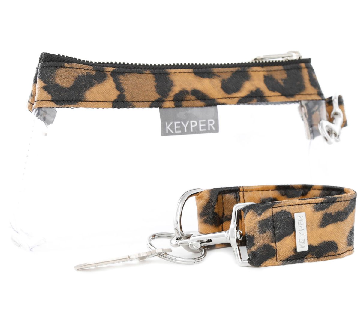 Keyper Two-Piece Keyper & IT Bag Luxe Clear SetSilver