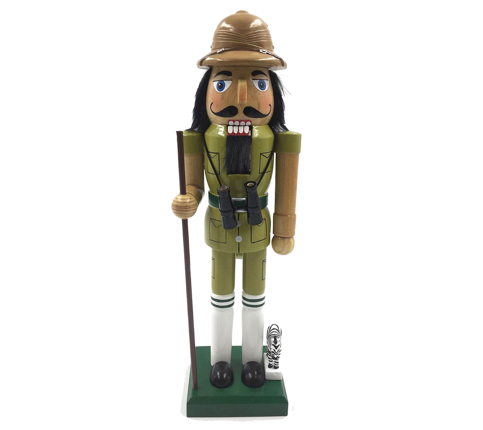 Santa's Workshop 13.5" Safari Nutcracker