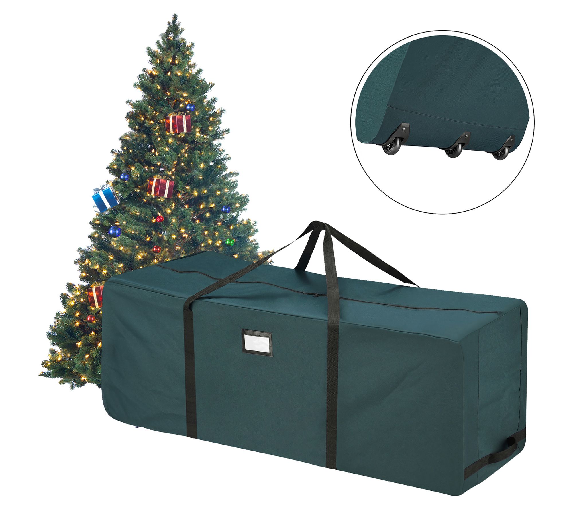 Elf Stor Rolling Duffel for 9' Christmas Tree - QVC.com