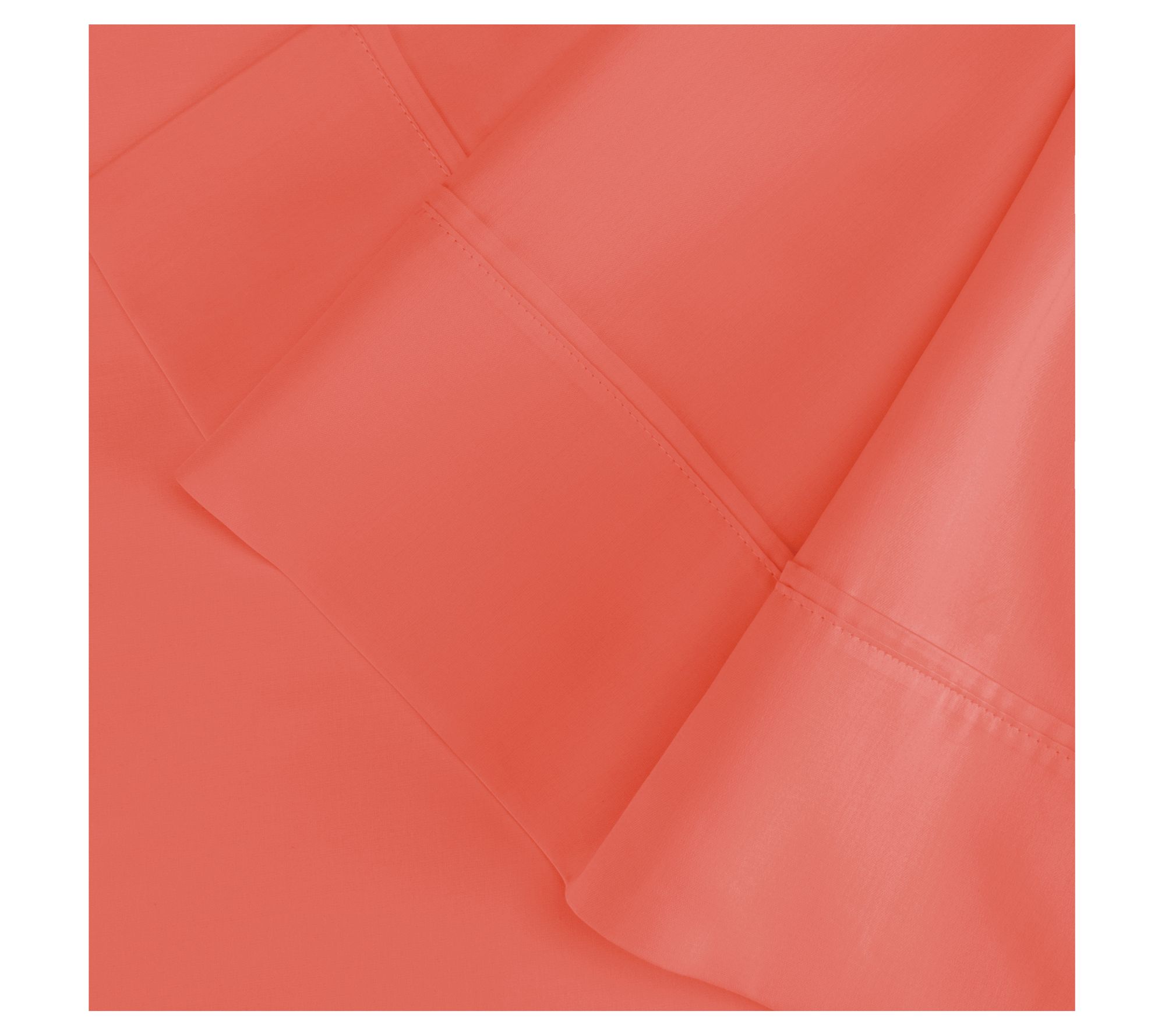 Superior 300Thread Count Solid 2Piece Pillowcase Set, King