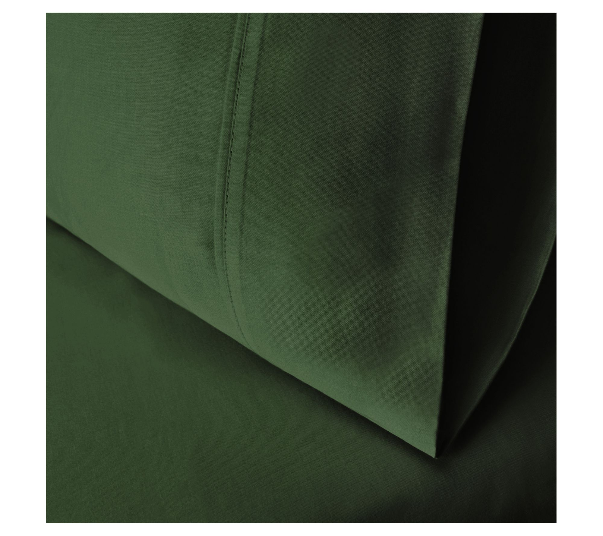 Superior 300-Thread Count Solid 2-Piece Pillowcase Set, King