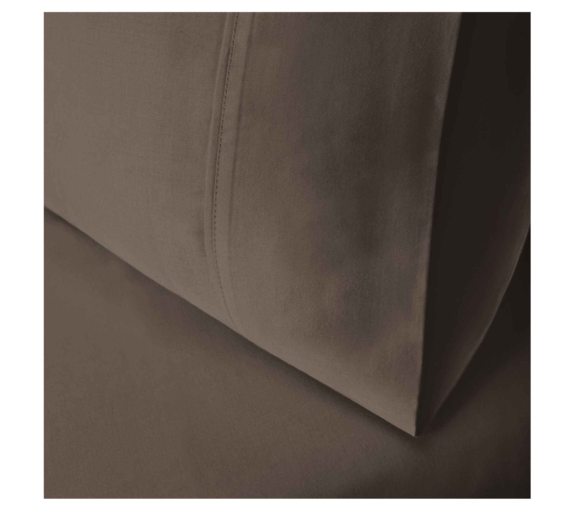 Superior 300-Thread Count Solid 2-Piece Pillowcase Set, King