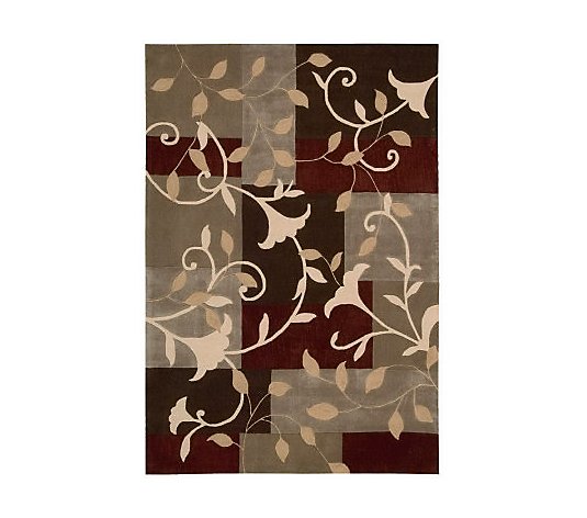 Transitions Handtufted 5' x 7'6" Autumn Vines Rug by Valerie