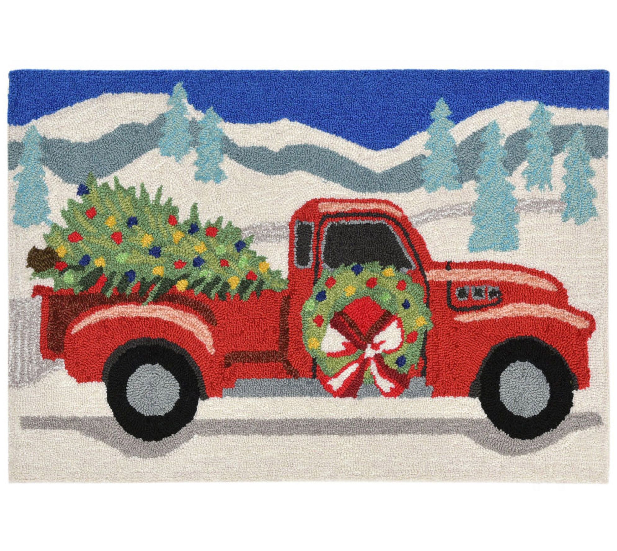 Liora Manne Frontporch Joy Ride Rug Gray 24" x36"