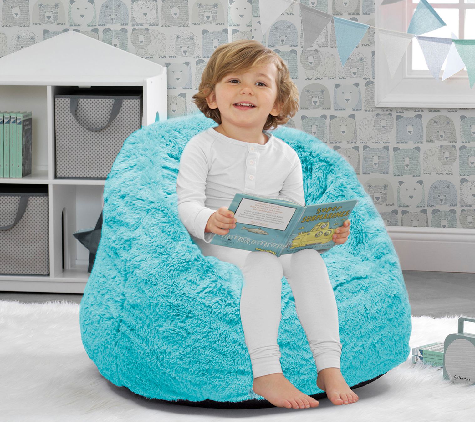 Delta Children Snuggle Foam Filled Chair, Toddler Size - QVC.com