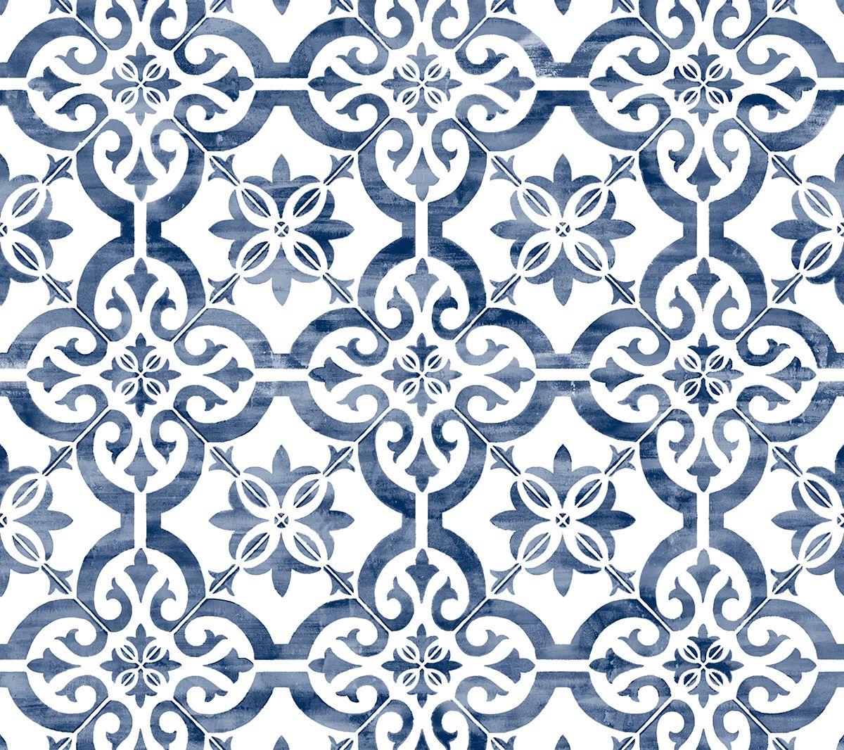 Lillian August Porto Tile Peel and Stick Wallpaper Roll