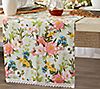 Design Imports Spring Bouquet Table Runner 14x72, 4 of 5