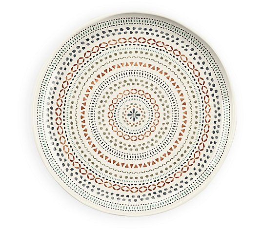 TarHong Desert Mandala Dinner Plate Set/6