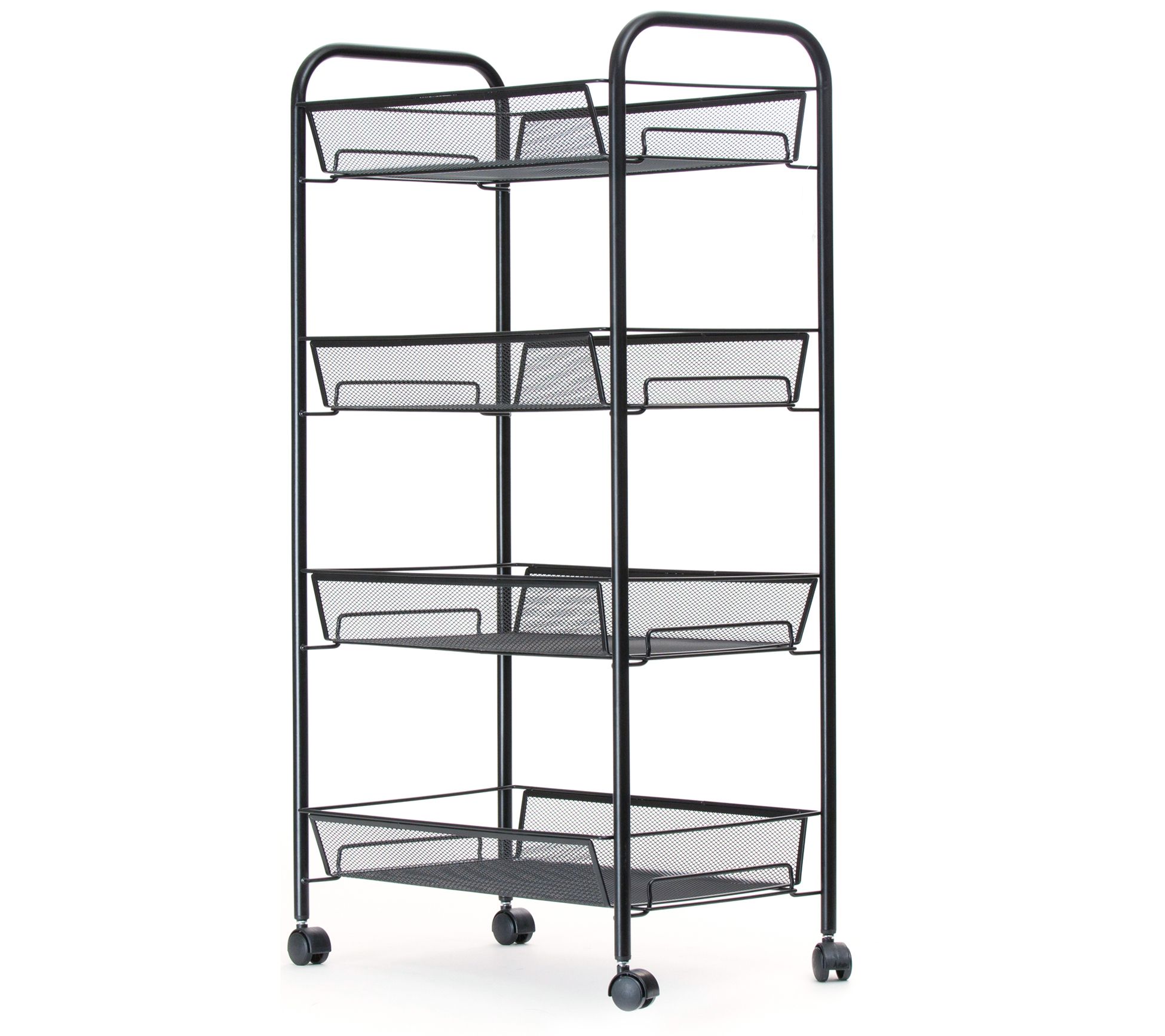 Mind Reader All-Purpose Utility Cart with Wheels - QVC.com