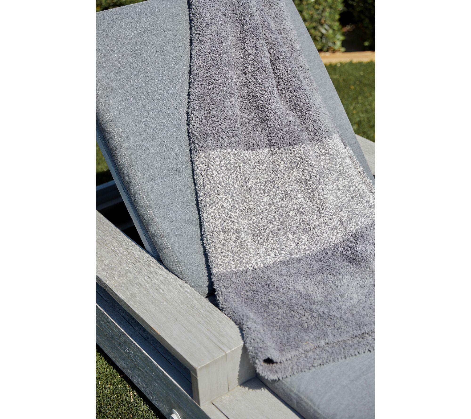 Barefoot Dreams factory Heathered Stripe