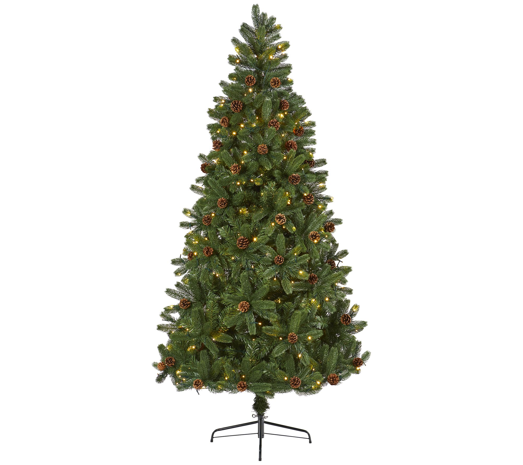 Nearly Natural 7.5' Rocky Mountain Spruce Christmas Tree