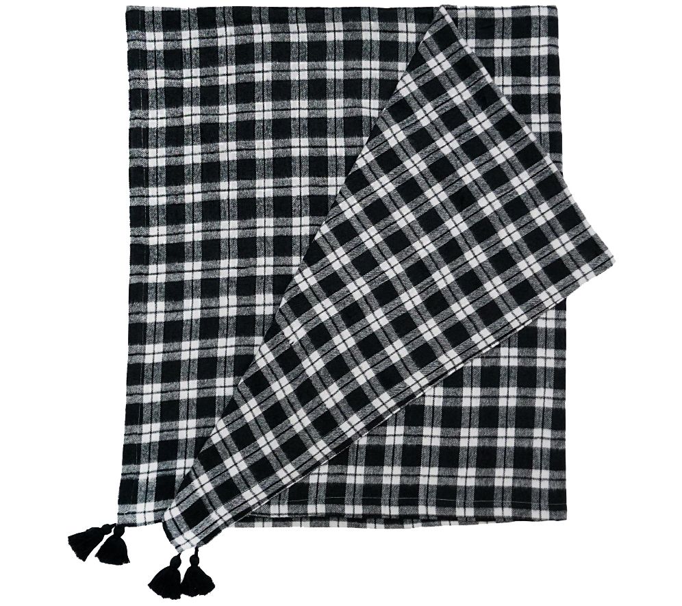 Young's Woven 50"X60" Throw with Tassels