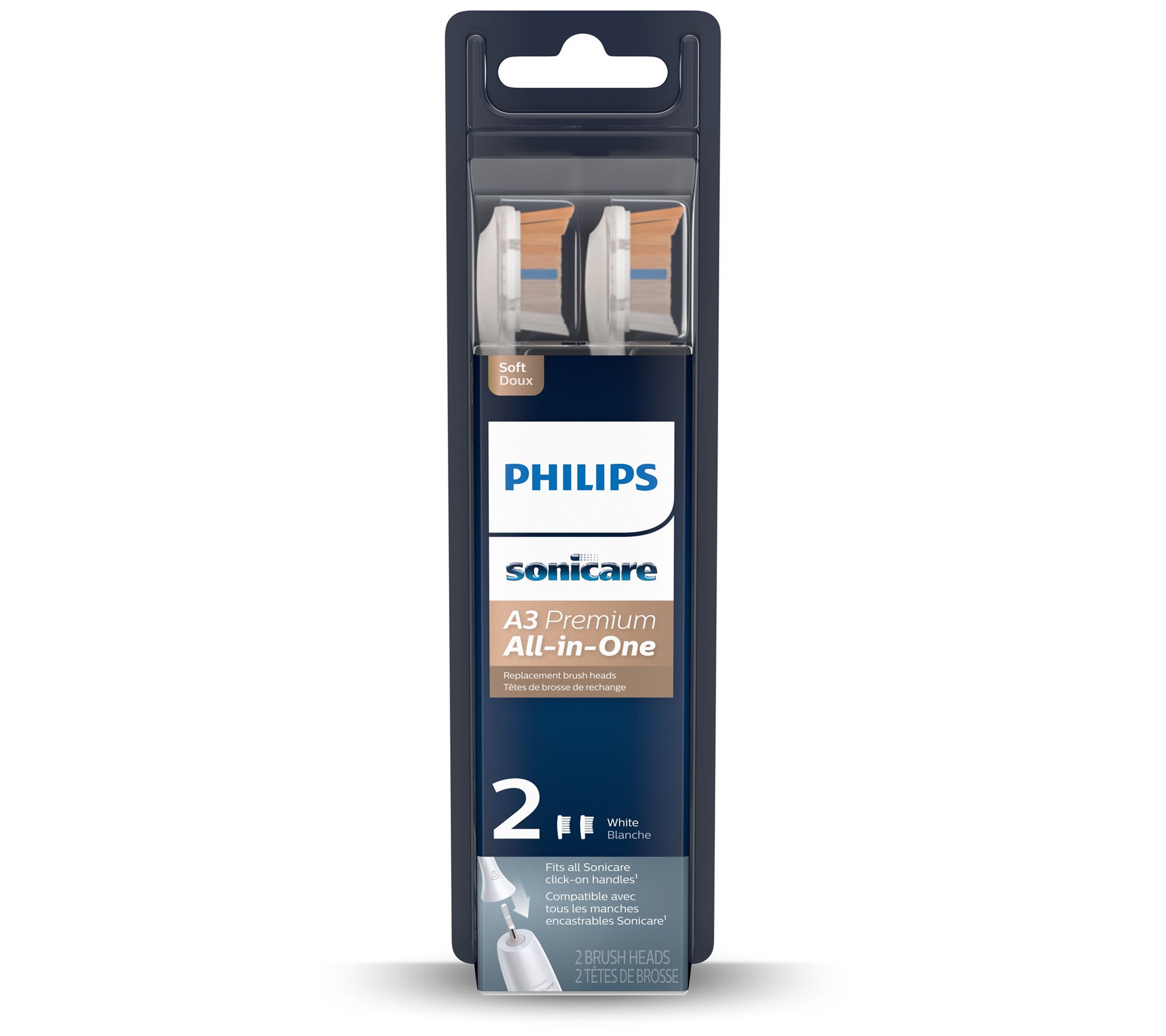 Philips Sonicare Premium All-In-One A3 Brush Head 2-Pack