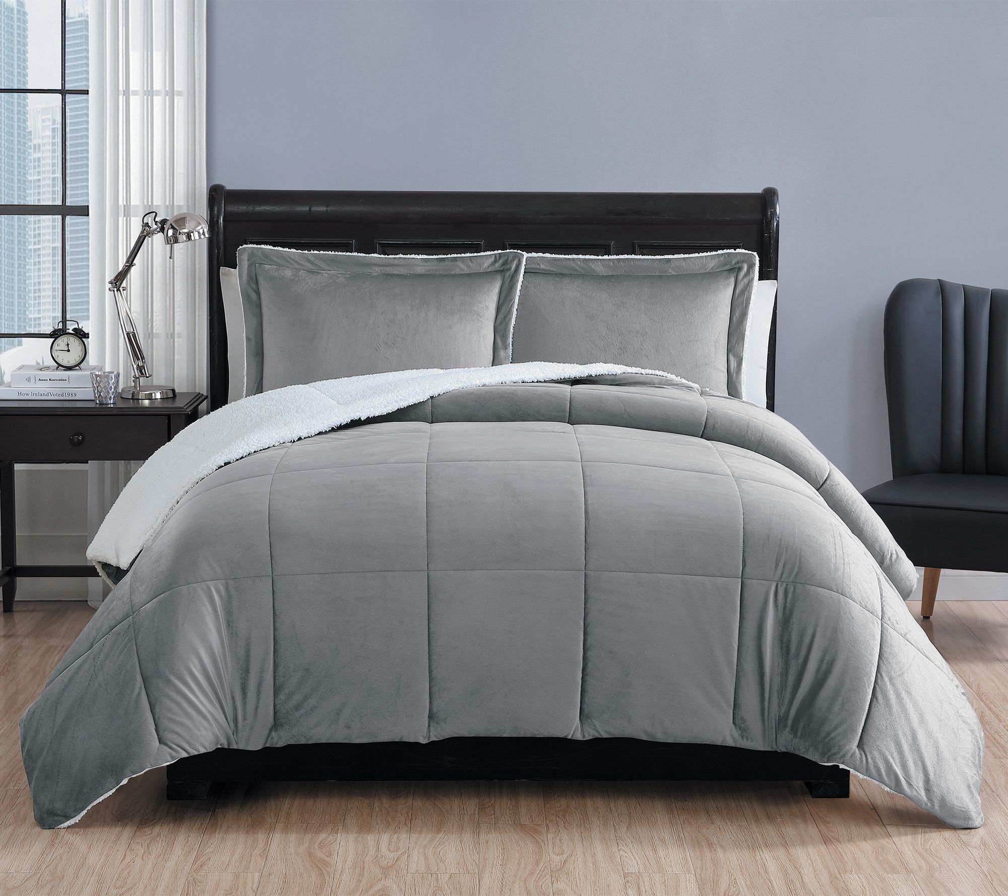 Micro mink comforter set hot sale