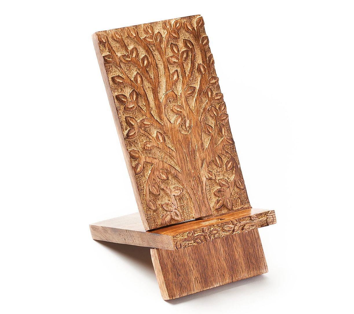 Matr Boomie Wood Aranyani Tree of Life Phone St and