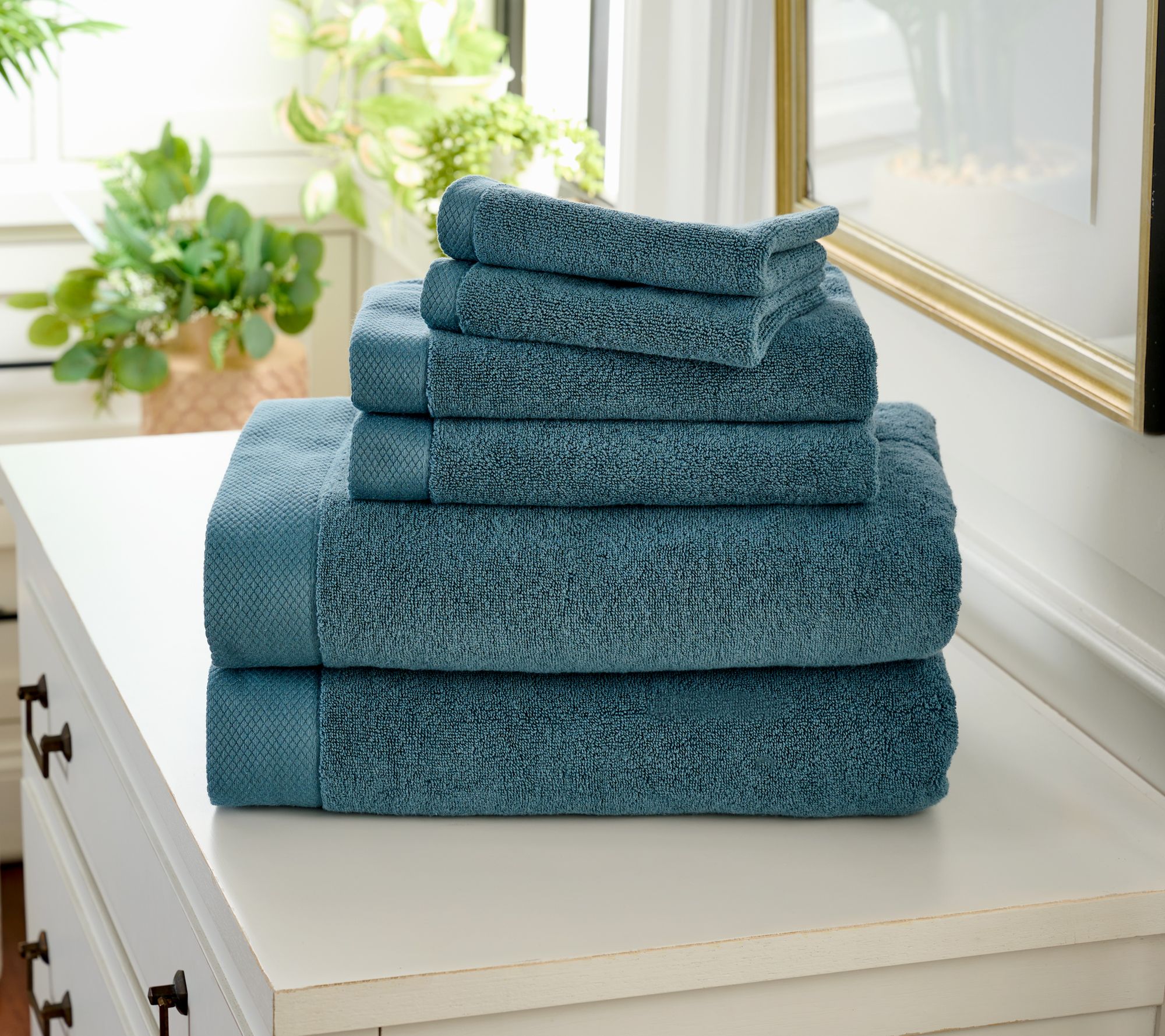 Christy Luxe 6pc Turkish Towel Set