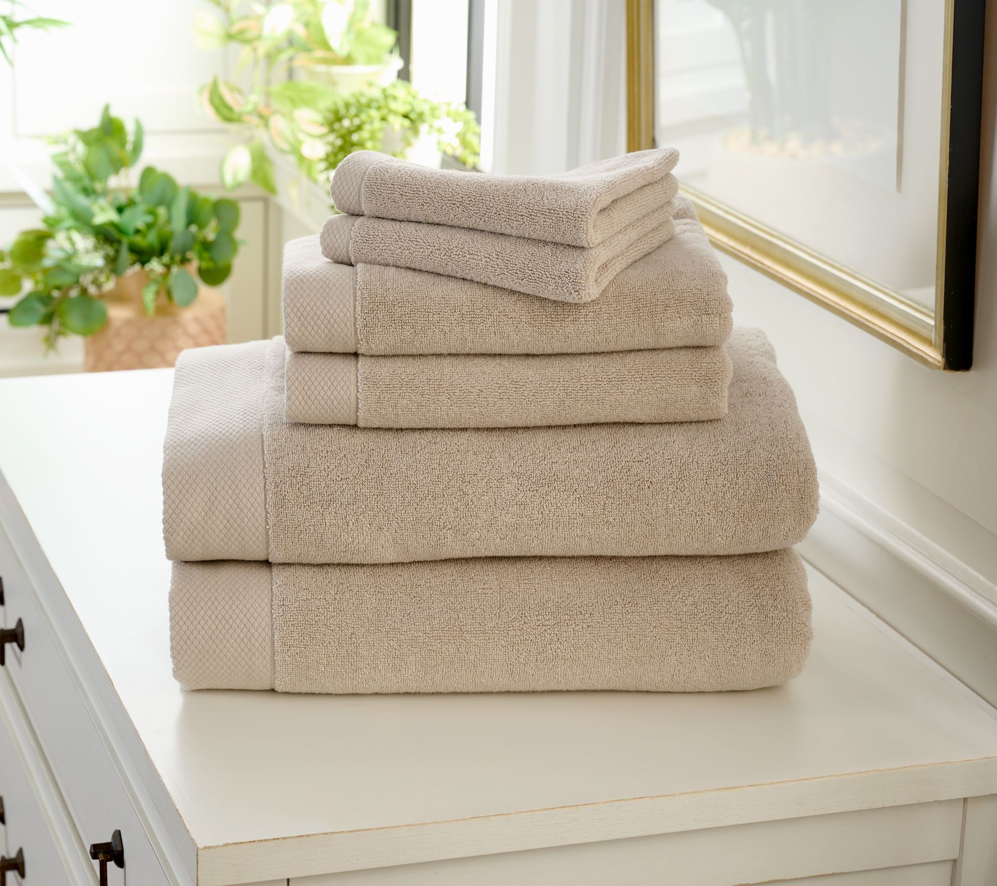 Christy Luxe 6pc Turkish Towel Set