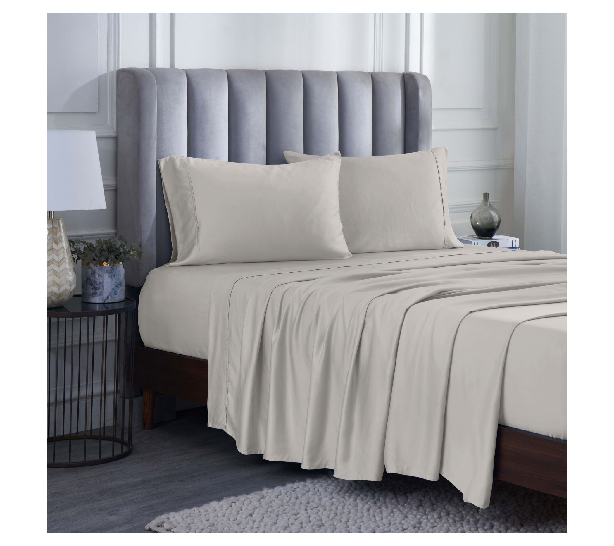 Superior Beechwood Modal 400TC Deep Pocket Sheet Set, Twin XL