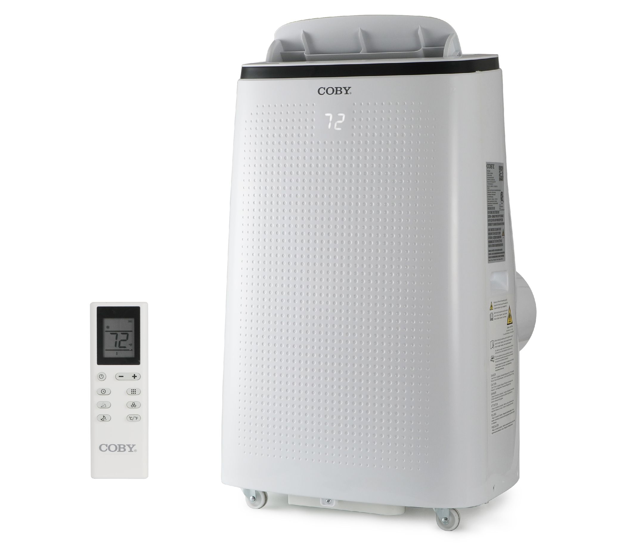 Coby 10,800 BTU SACC/CEC Portable Air Condition er with Heat