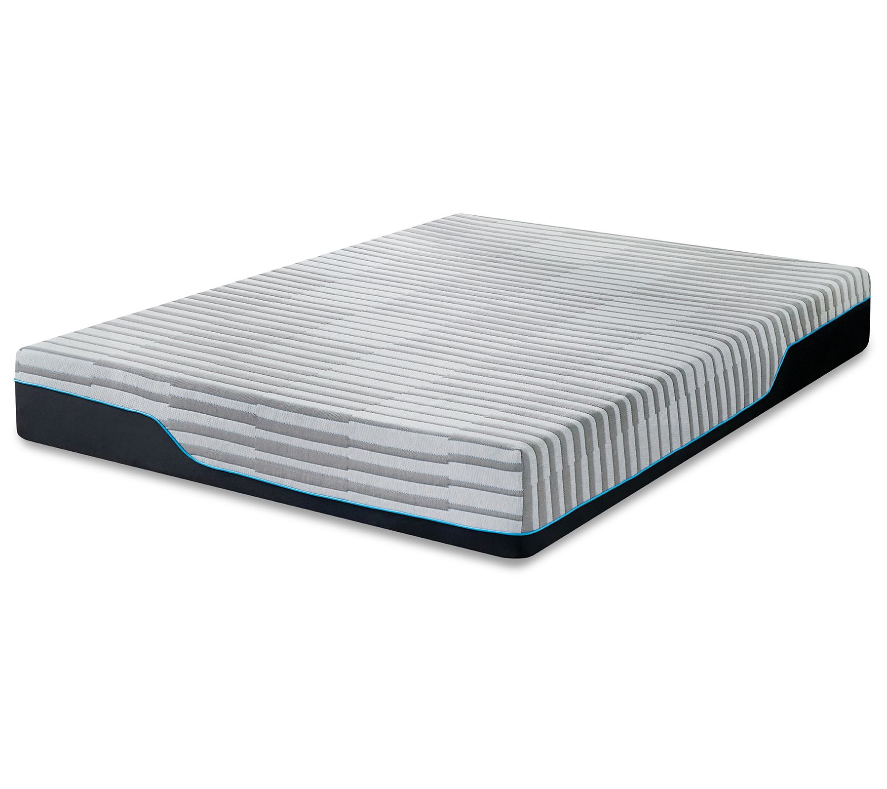 Bodipedic 10-Inch Triple Layer Memory Foam Mattress, King