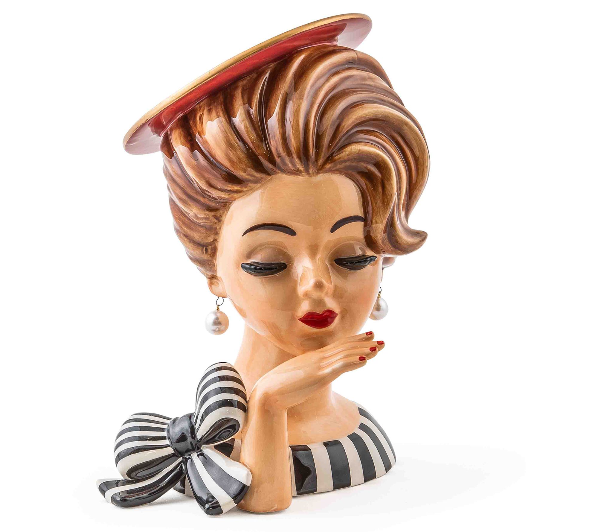 MacKenzie-Childs Lady Portrait Vase