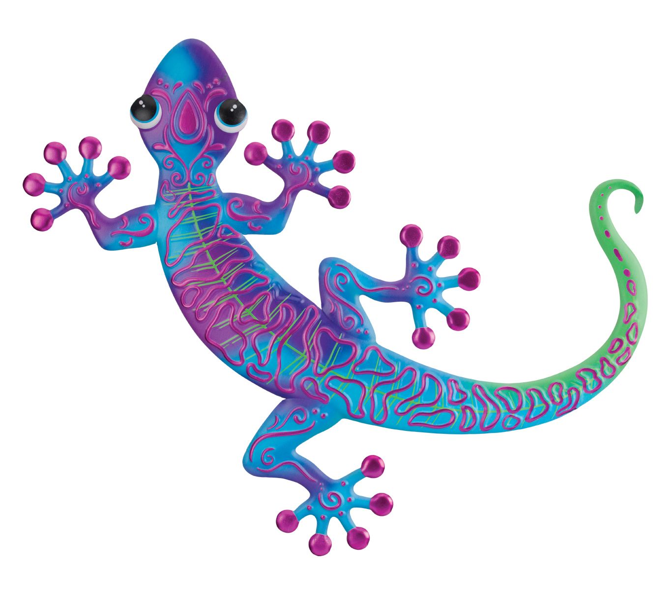 Regal Art & Gift Swirl Gecko Wall Decor 20" - Purple