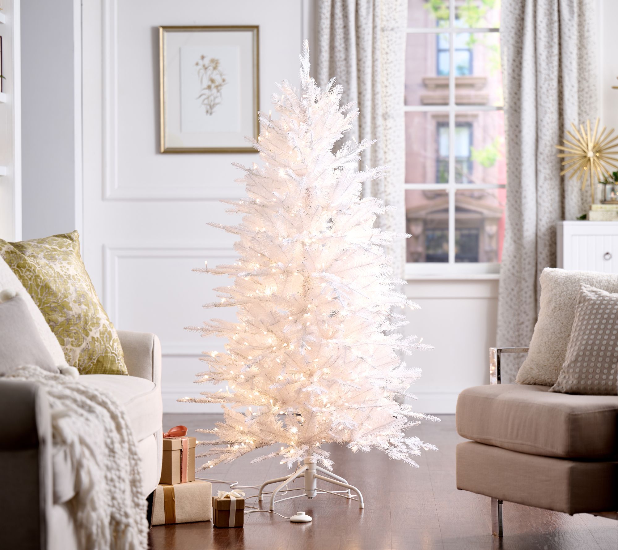 "As Is" Bethlehem Lights 5' 4-in-1 LED Christmas Tree