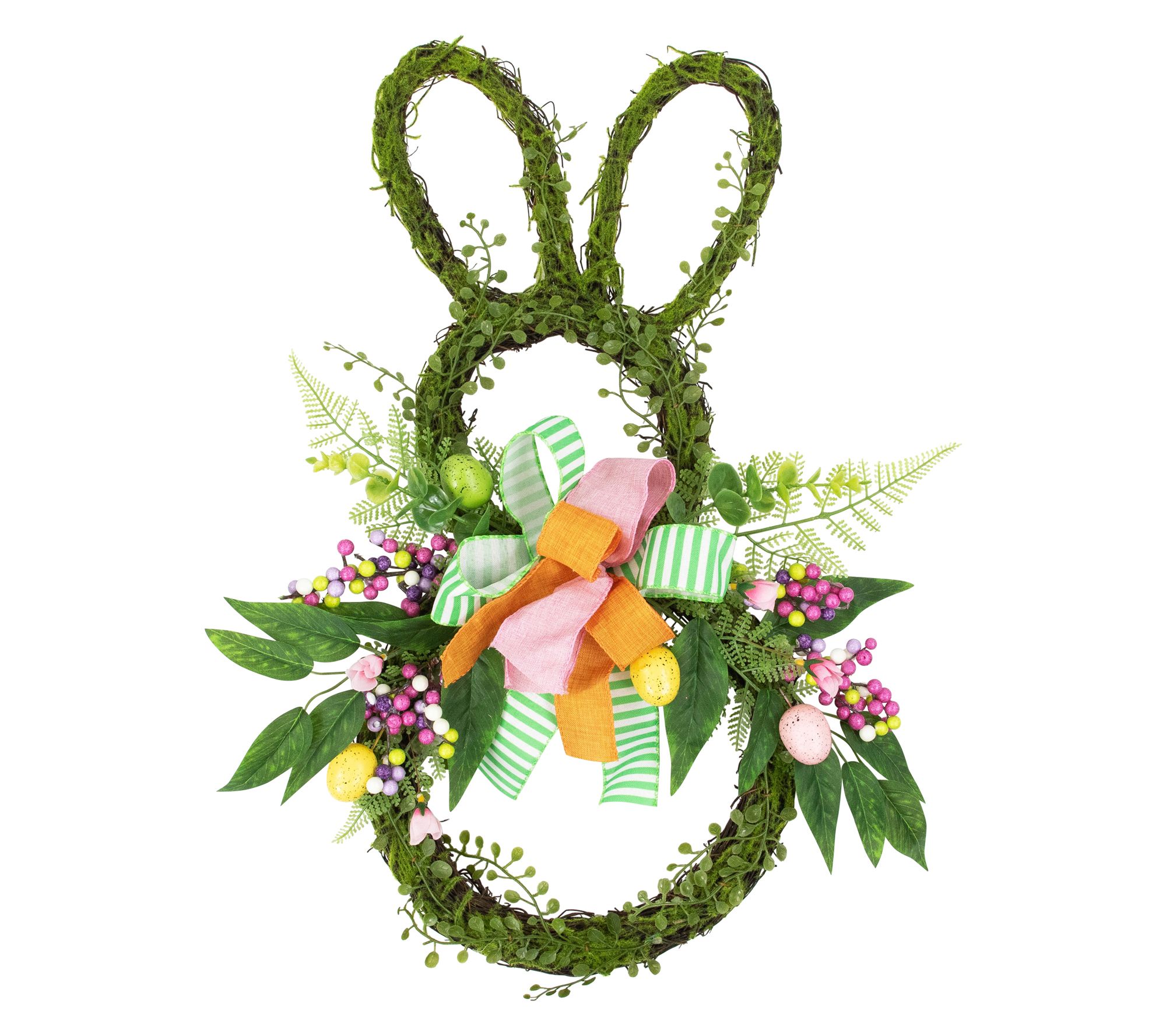 Northlight Twig and Vine Easter Bunny Artificial Wreath - 23"
