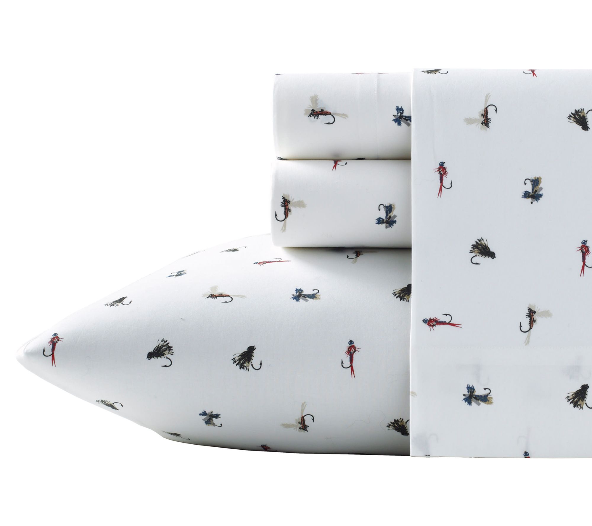 Eddie Bauer Fishing Flies King Sheet Set