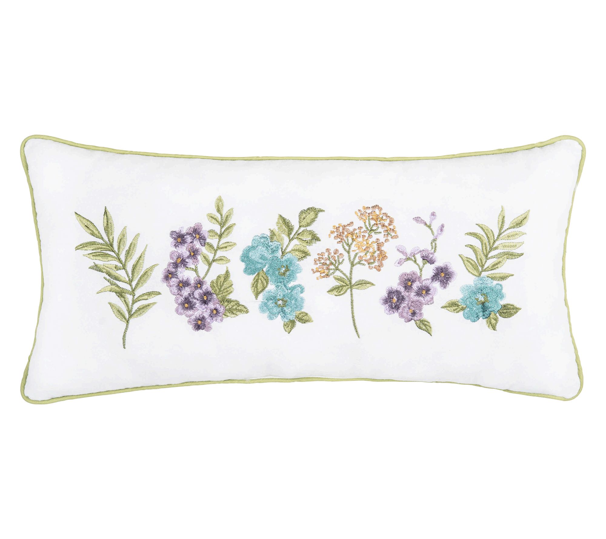 Carley Botanical Throw Pillow by Valerie