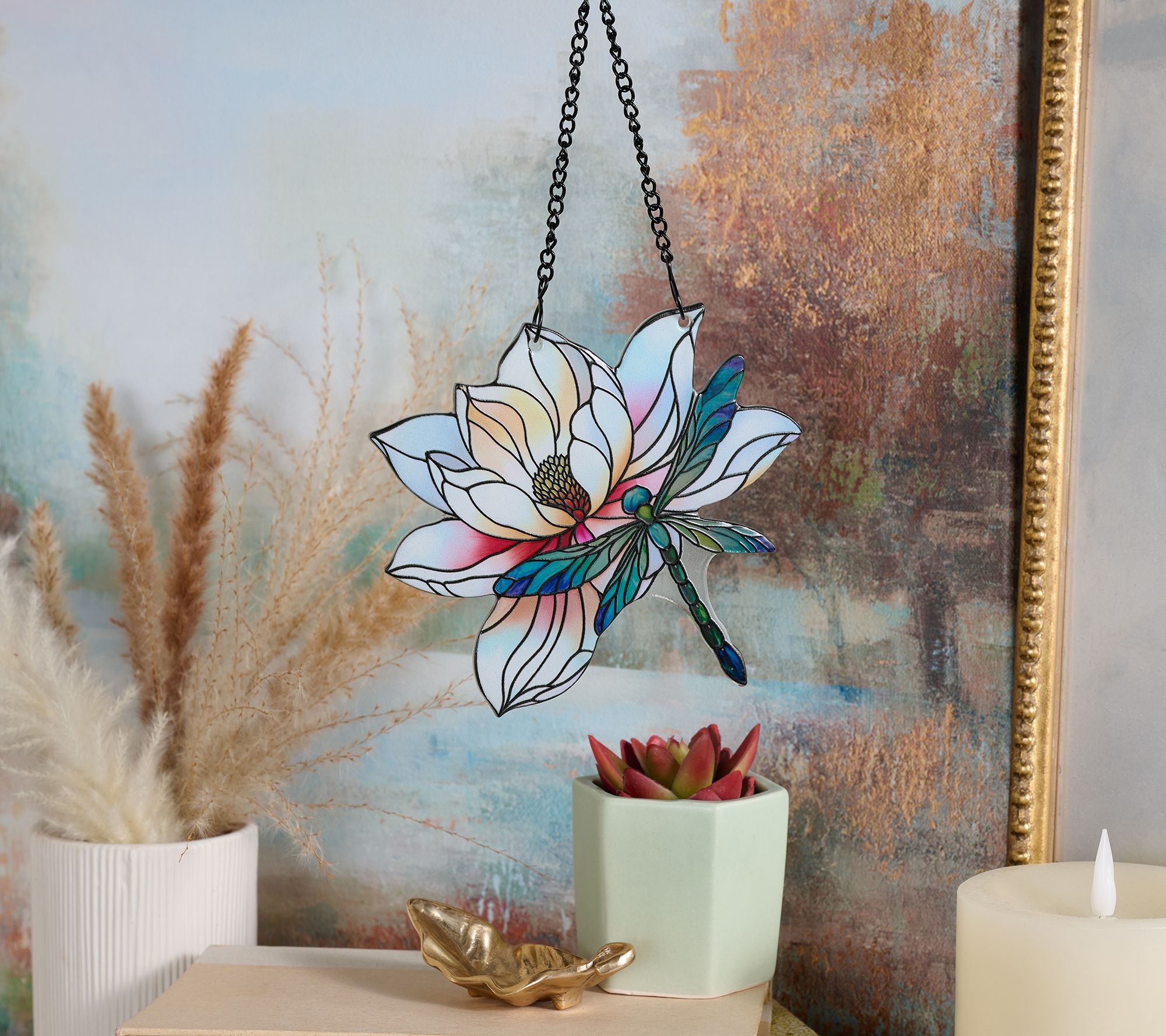 S/3 Window Hanging Accent Suncatchers with Giftboxes by Valerie