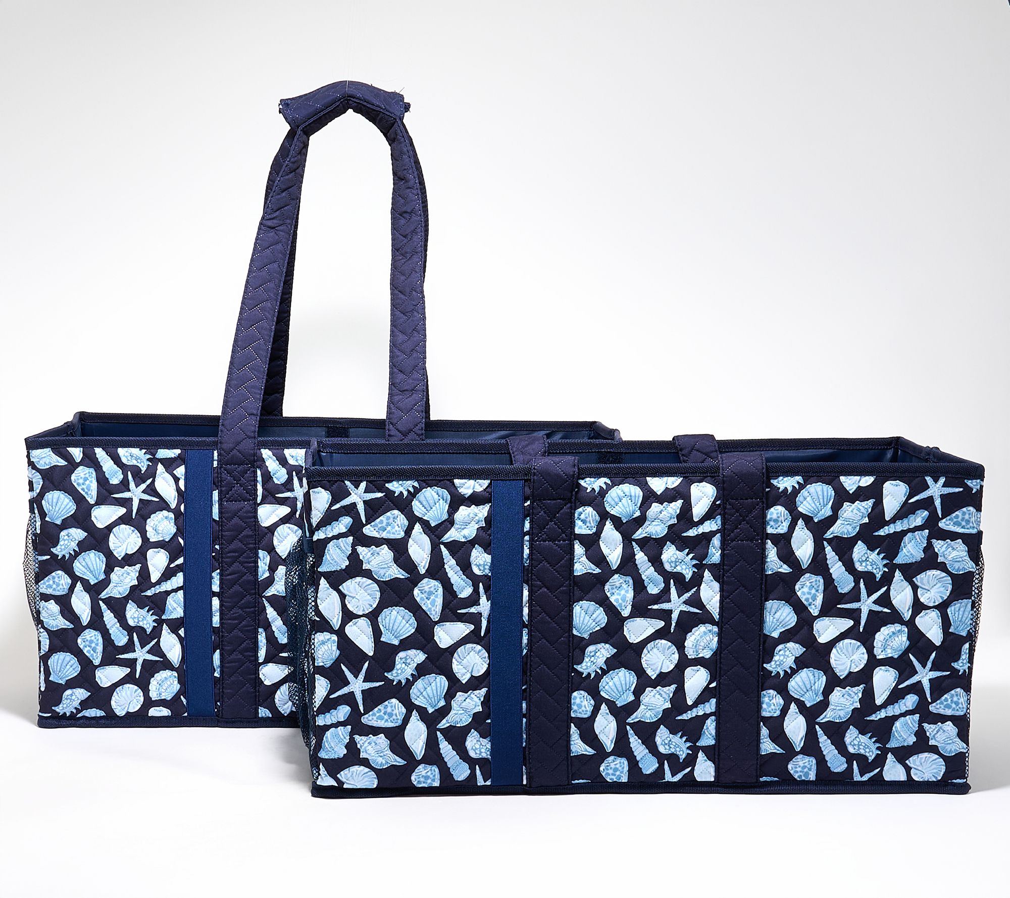 Home Reflections Set of Two Large Carry All Totes