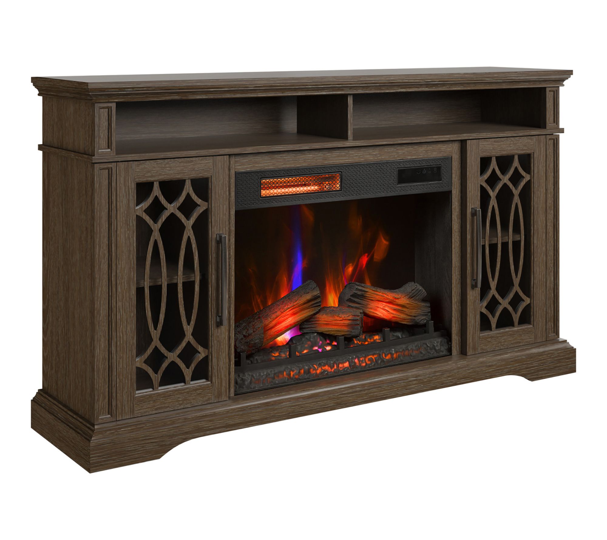 Duraflame Infrared Fireplace Heater TV Entertainment Center