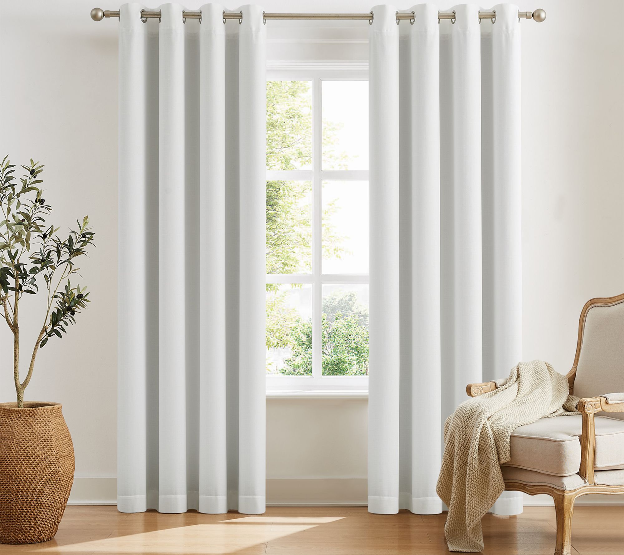 Sun Barrier Snap In Blackout Liner 52x63 Grommet Panel Pair