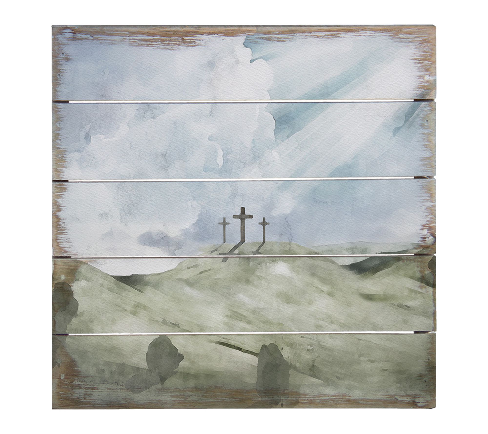 Sincere Surroundings 8" Crosses Landscape Art Pallet Petite