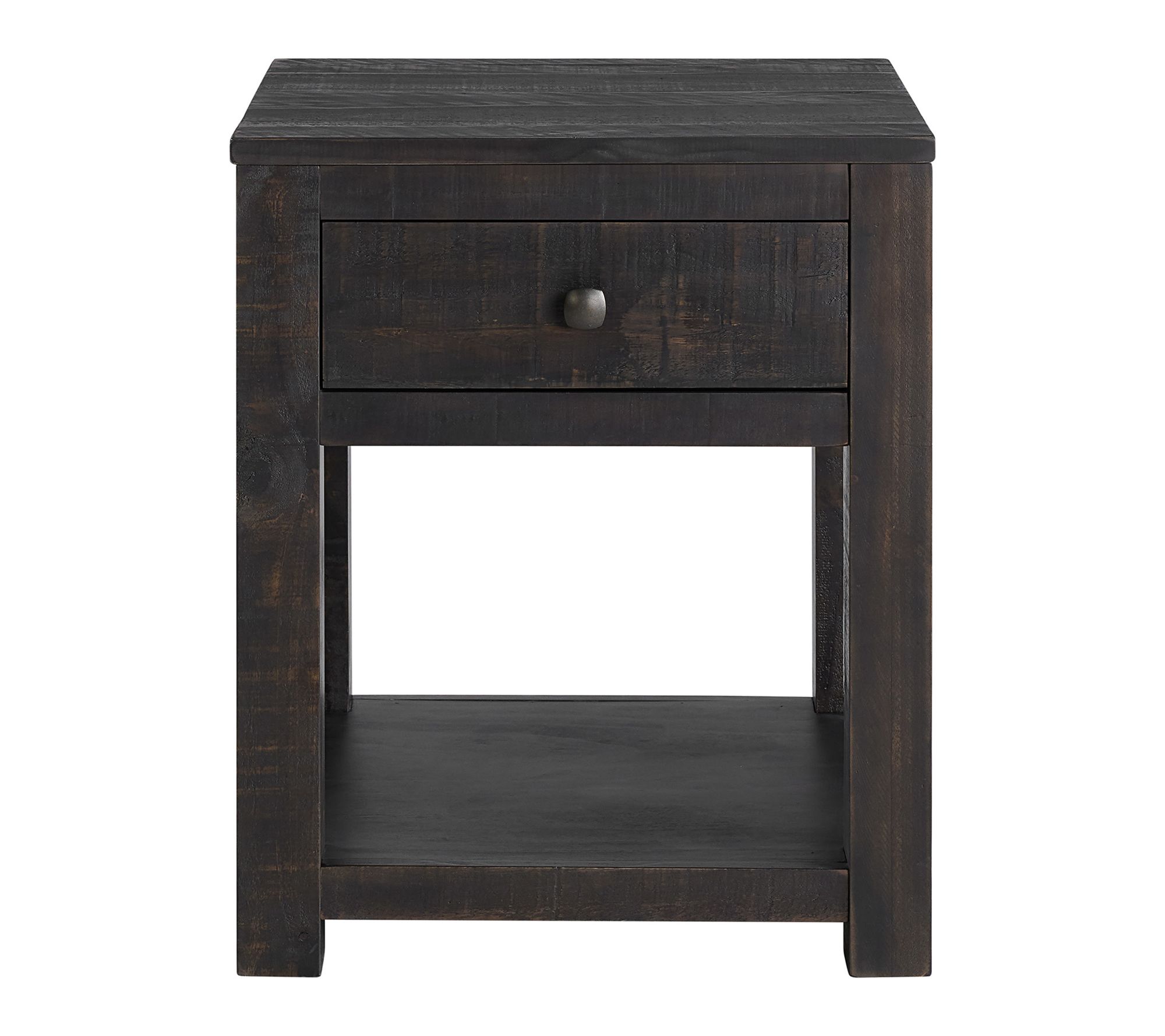 Alaterre Furniture Durham 20" Side/End Table w/Drawer & Shelf