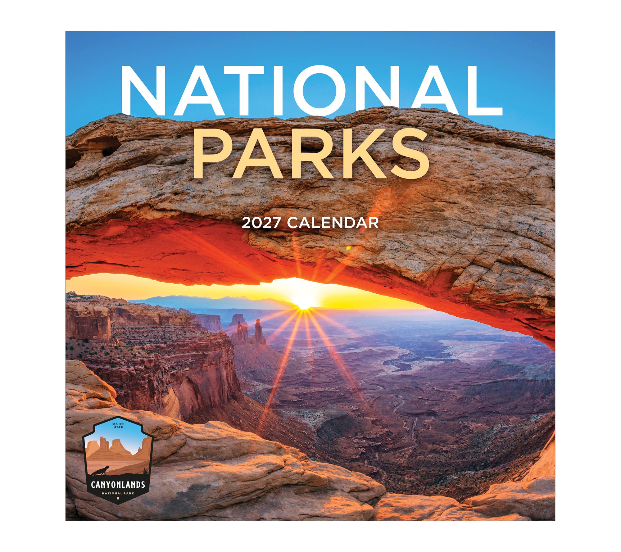 TF Publishing 2027 National Parks Wall Calendar