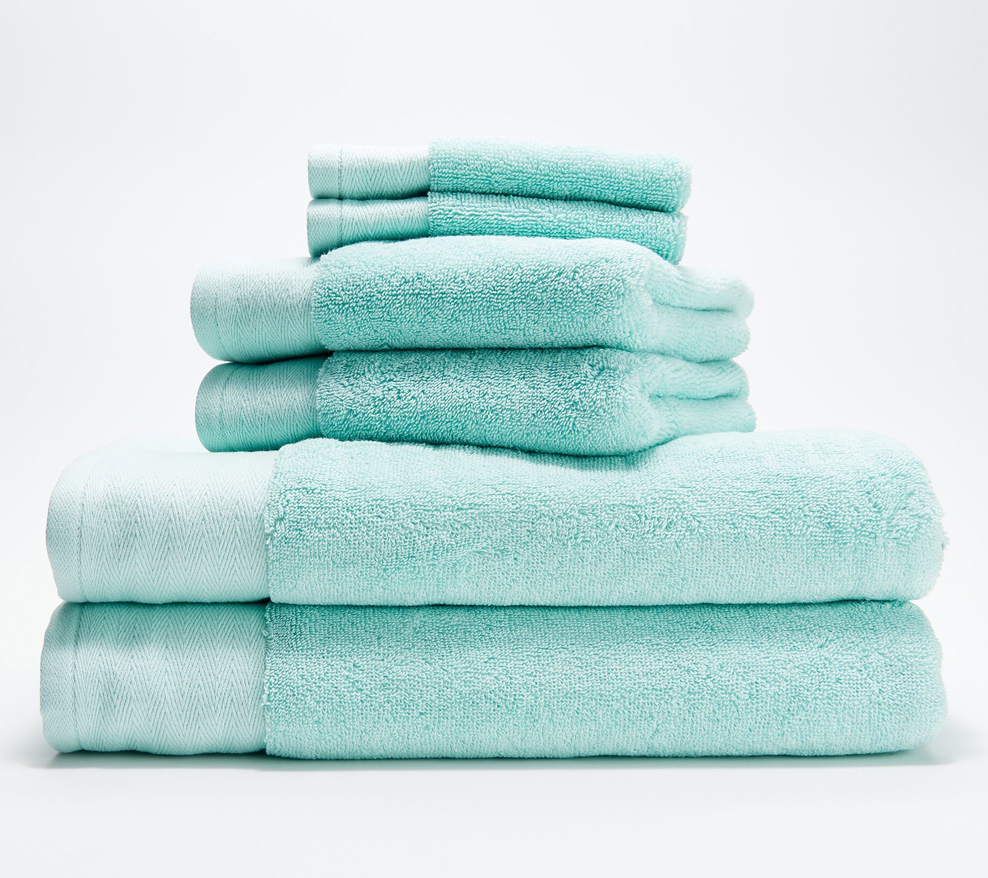 Northern Nights 6-Piece Premium 100% Cotton Towel Set 