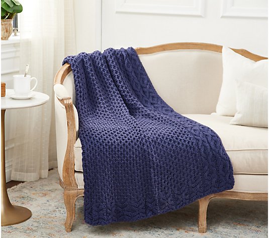 Home Reflections Knit XOXO Throw