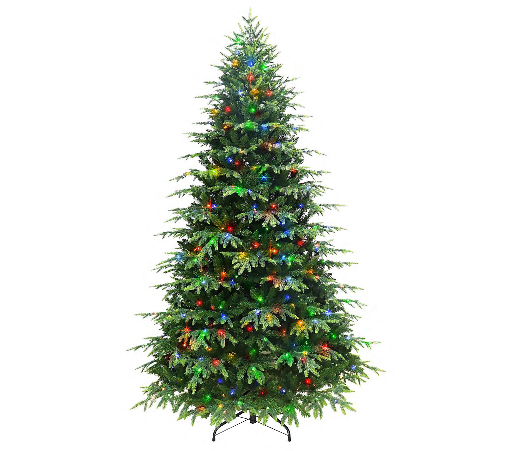 Puleo Pre-Lit 7.5' Rutland Spruce Artificial Christmas Tree