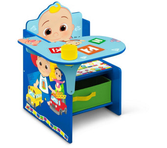 Delta Children Cocomelon Chair Desk with Storage Bin - H242273