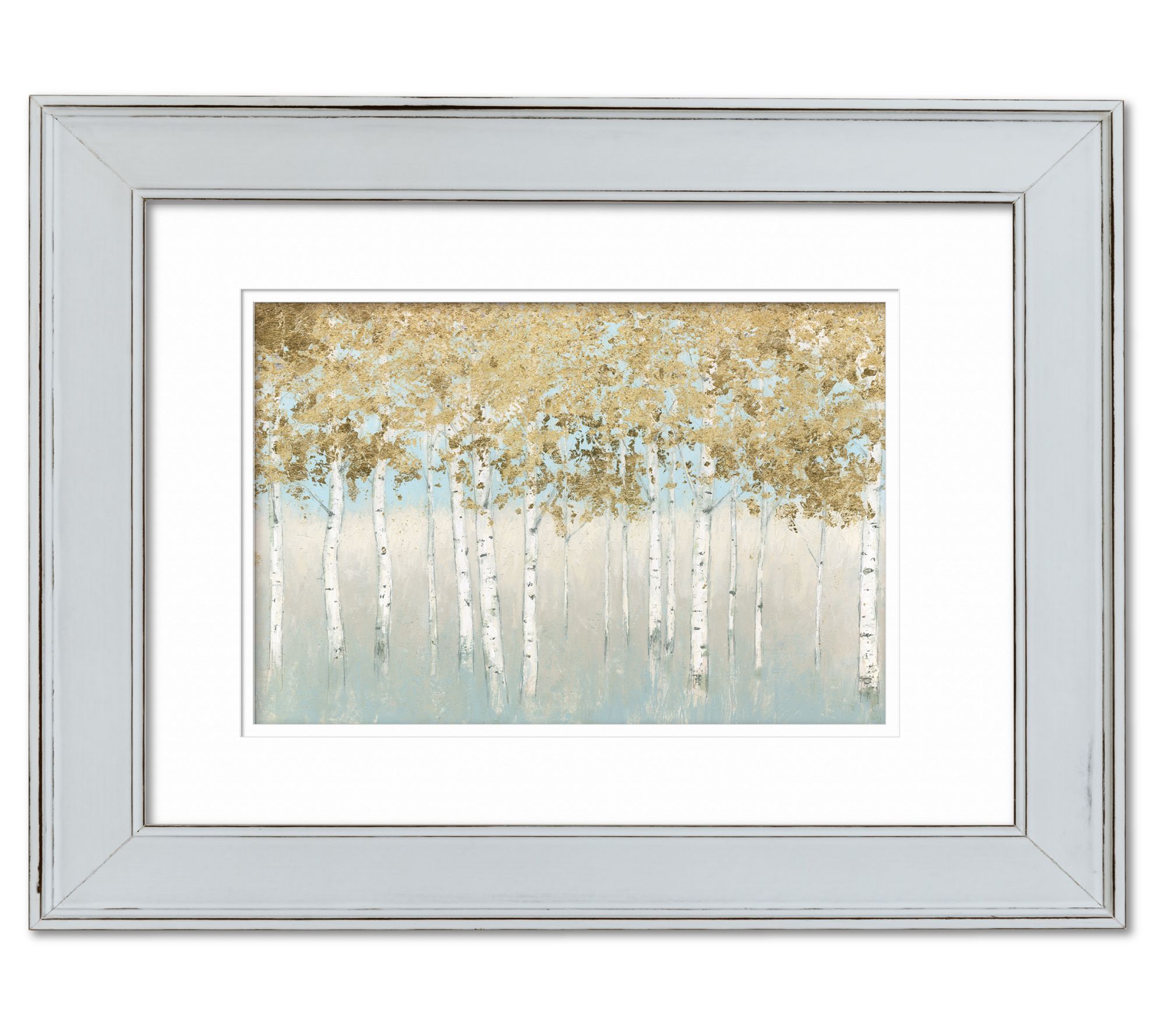 Courtside Market Shimmering Forest 12" x 18" Framed Art