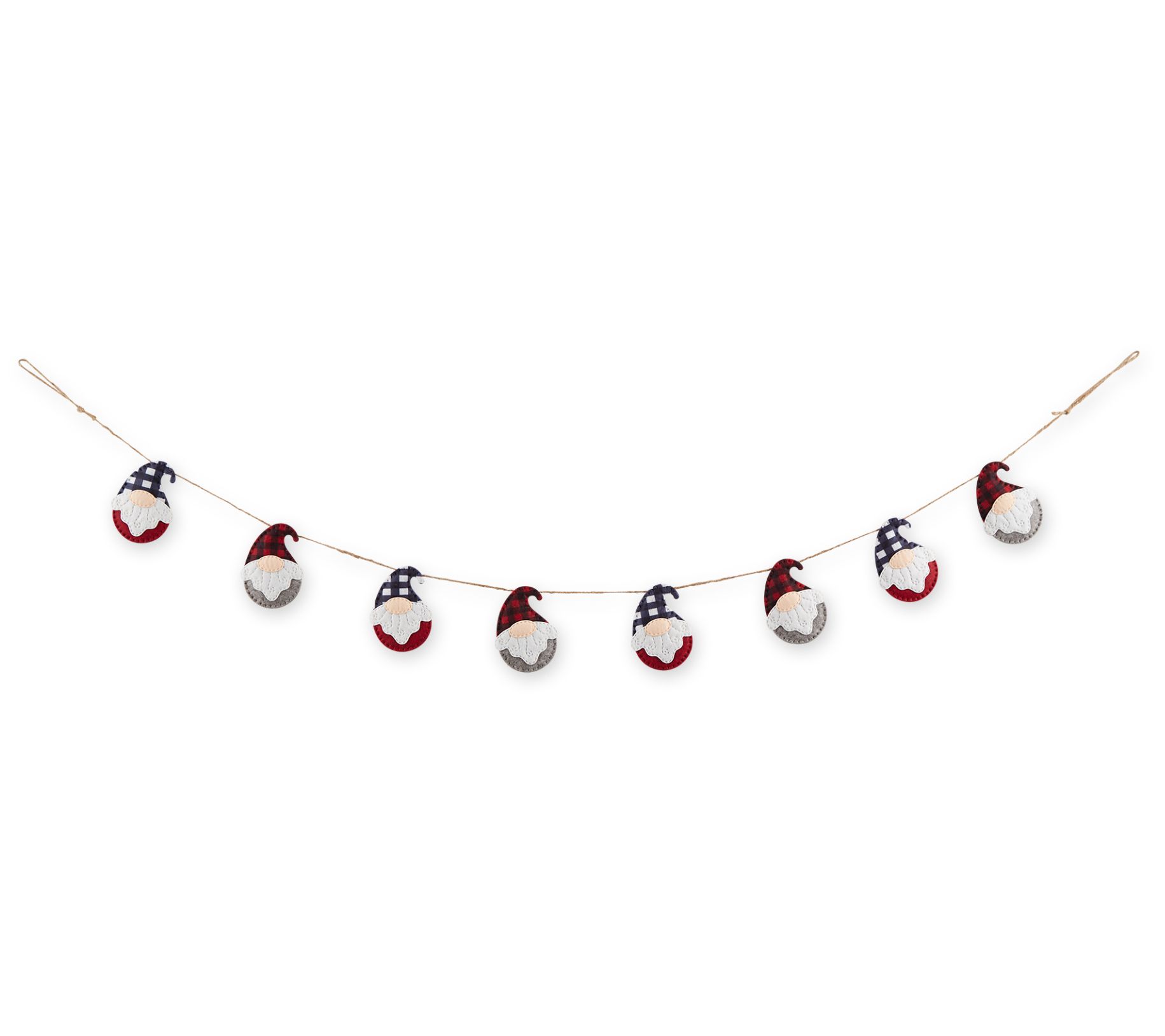 Design Imports Gnome Santa Garland