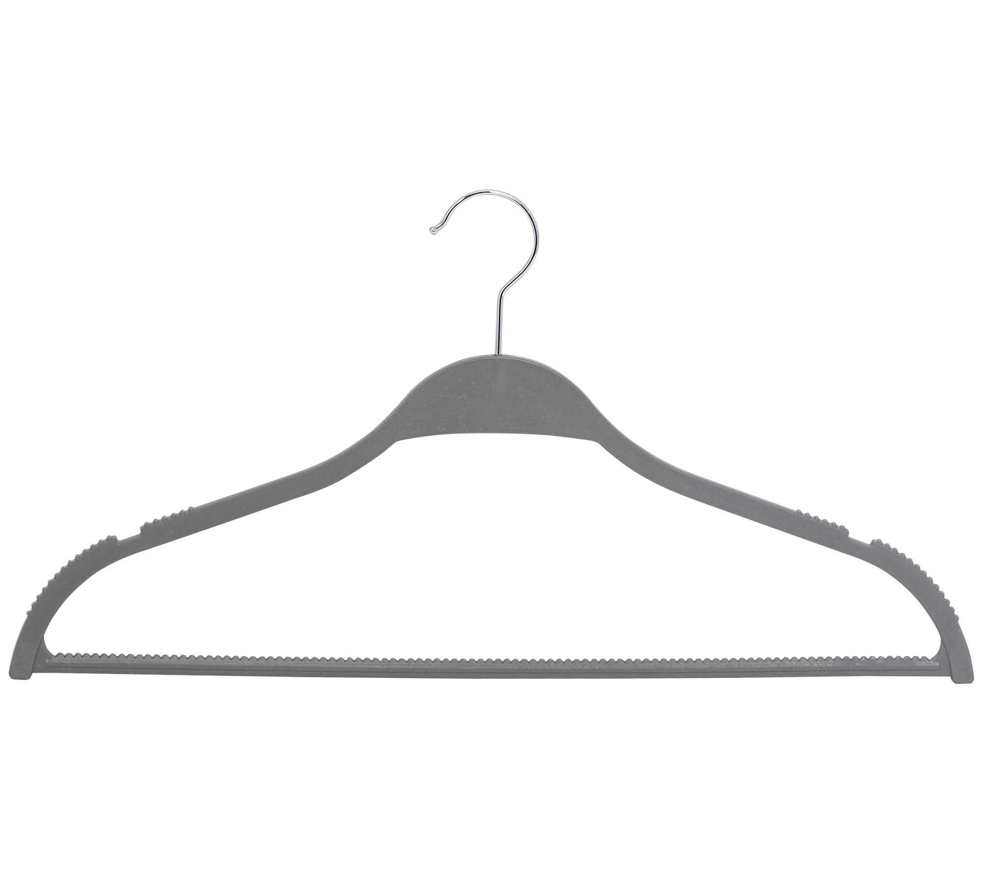 HOUSE DAY Black Velvet Hangers 24 Packs With Clips Ultra Thin Non Slip  Velvet Pants Hangers Space Saving Clothes Hangers For Pant, Jeans