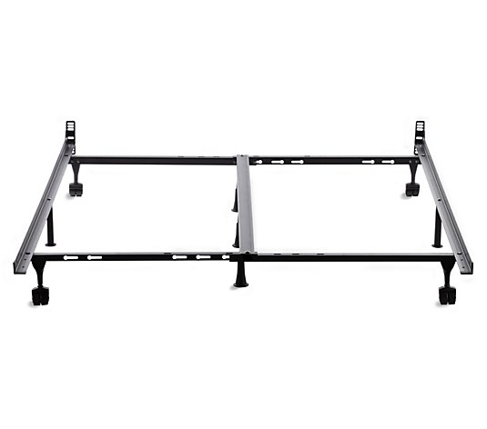 Brookside Adjustable Metal Bed Frame, Brookside Heavy Duty Steel Bed Frame Metal Rails Queen