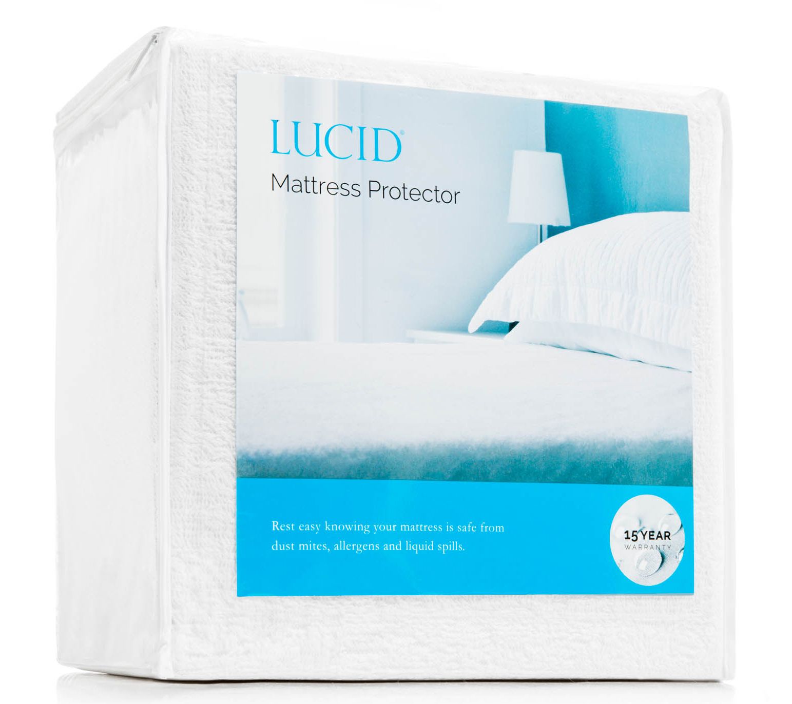 LUCID Comfort Collection Mattress Protector, Twin XL