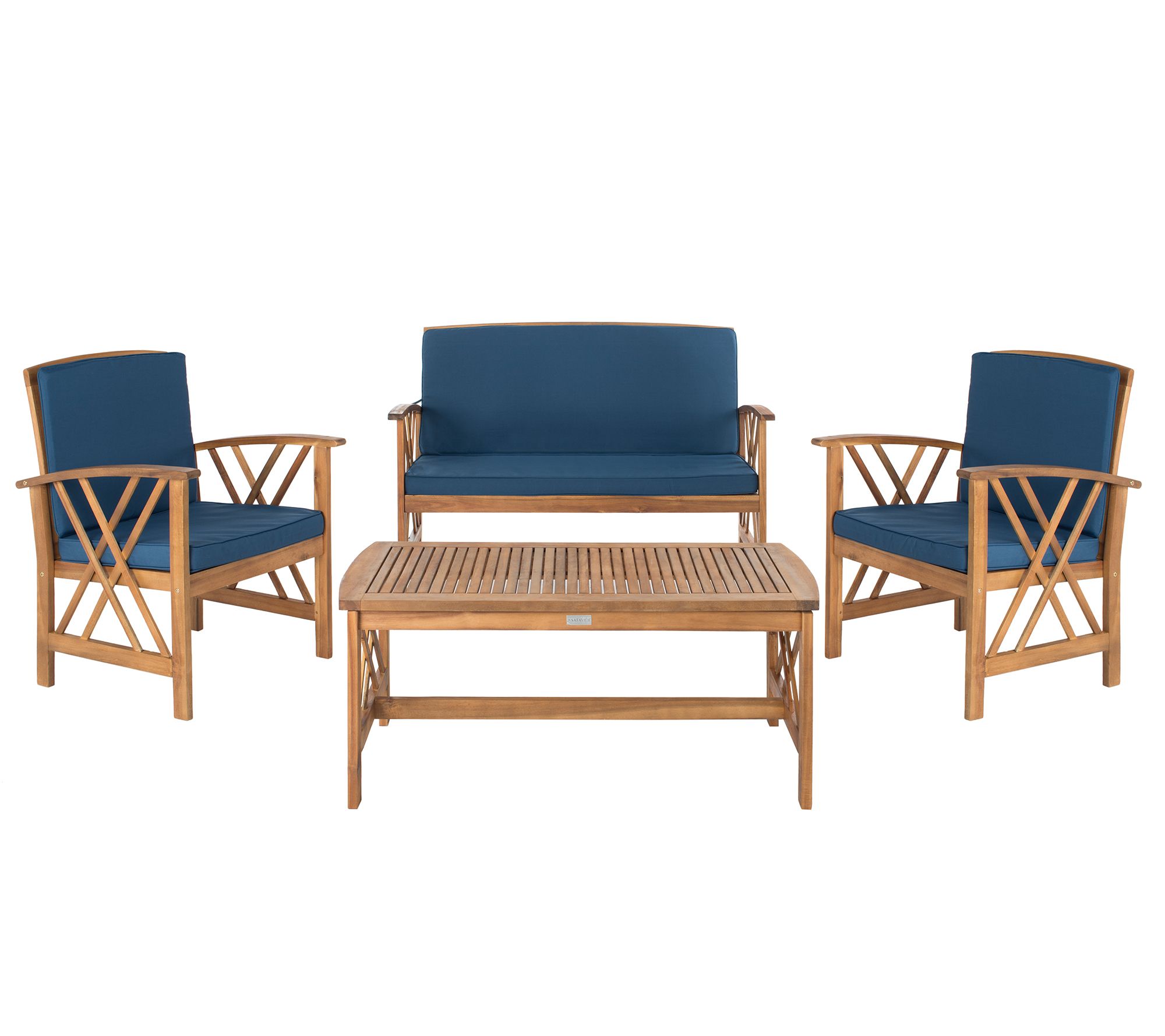 Fontana 4-Pc Outdoor Set by Safavieh