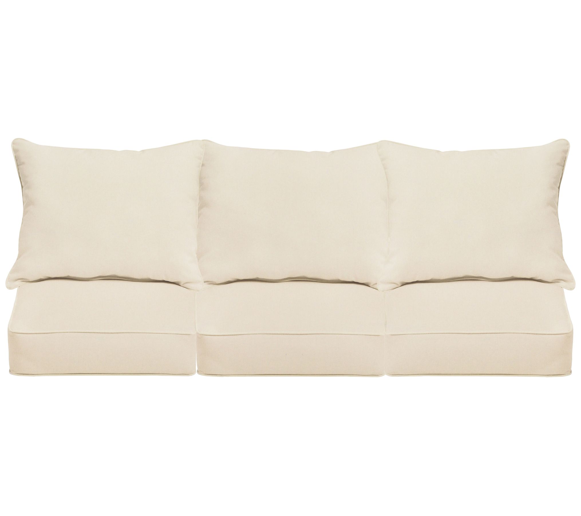 Deep Seating Sofa Pillow & Cushion Set 23x25x5